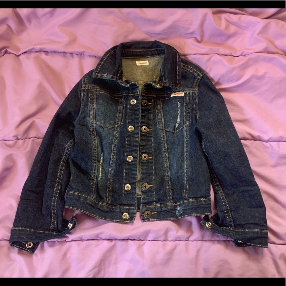 Kids Hudson Jeans Jean jacket size 5